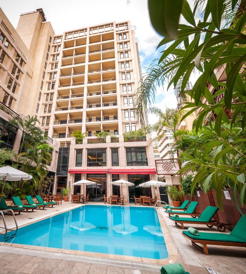 Le Commodore Hotel Beirut Exteriör bild